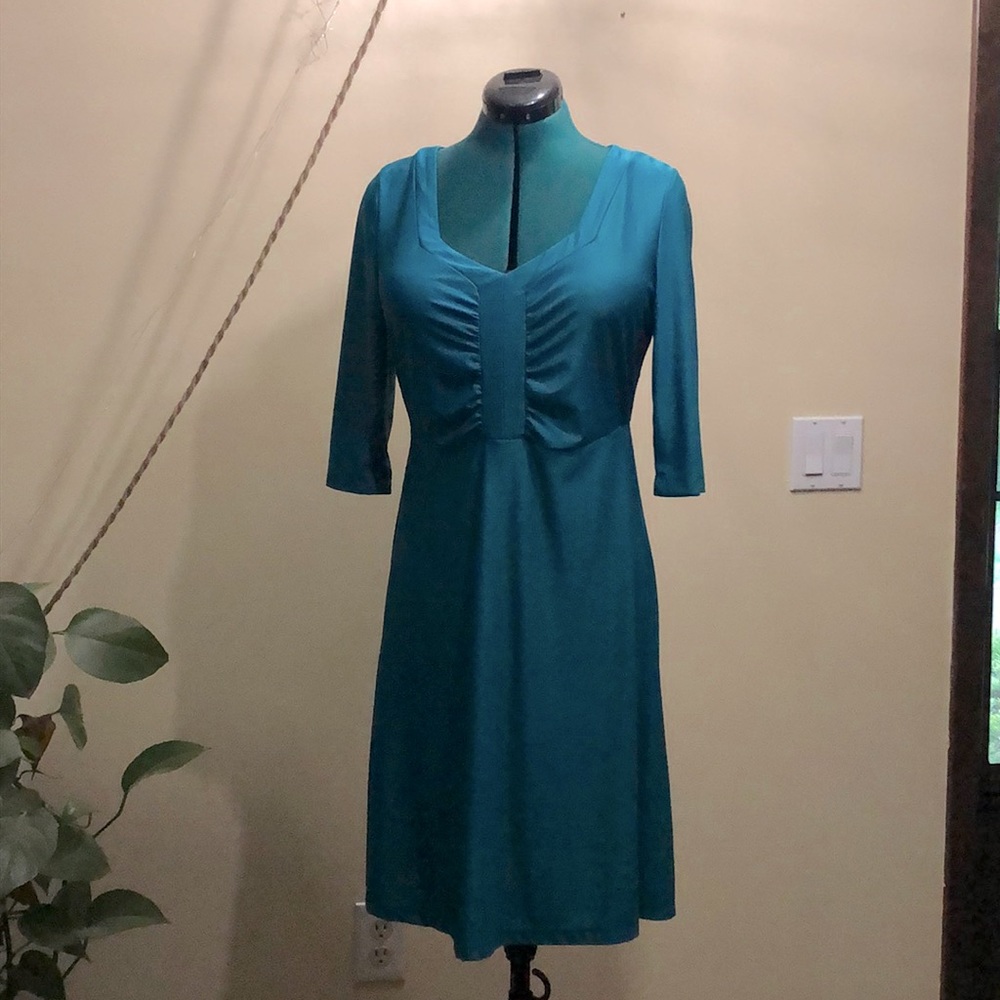 Teal dress size medium